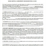 FREE 9 Sample Rental Agreement Templates In PDF MS Word