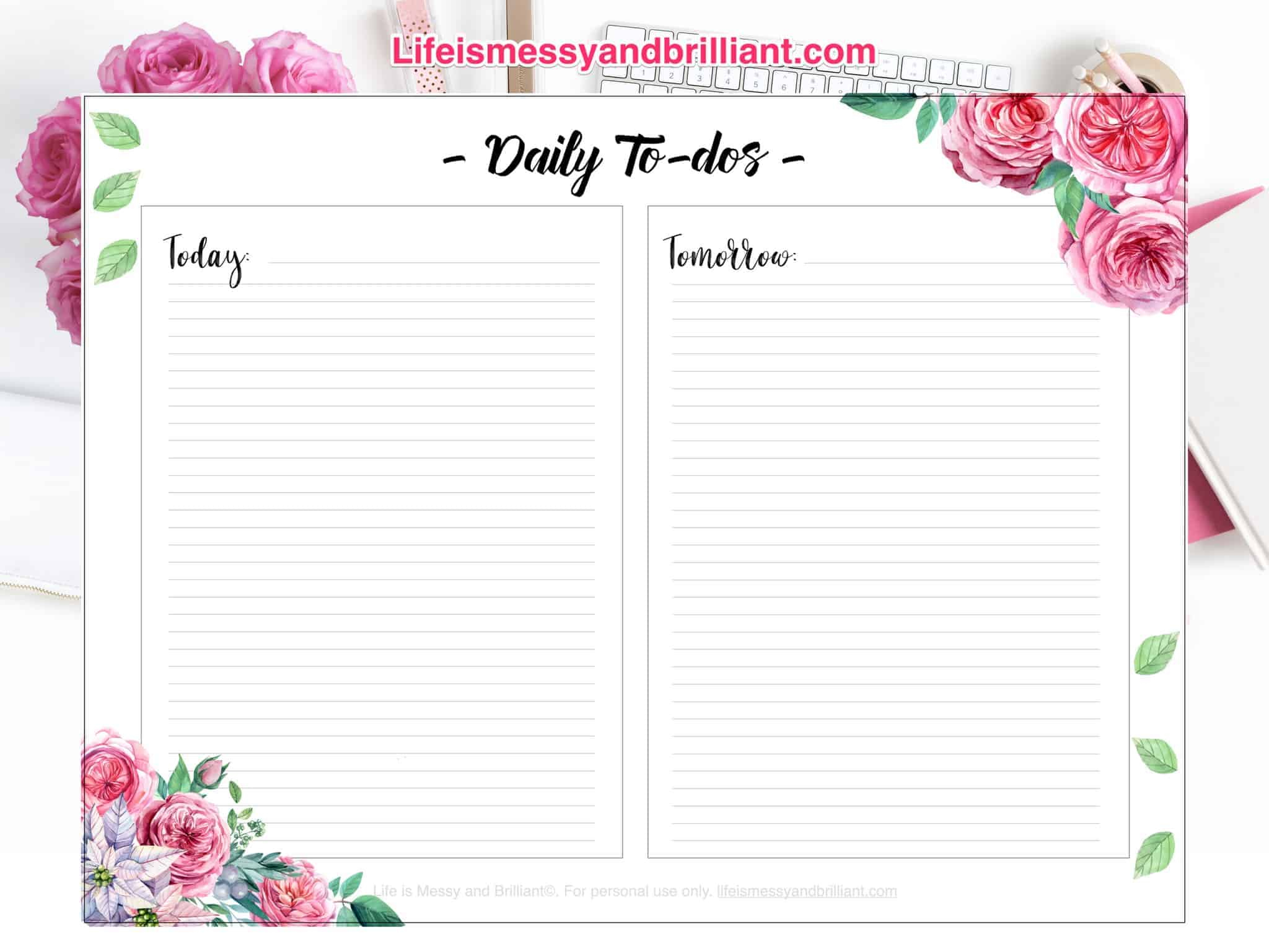 FREE Bullet Journal Printables