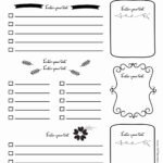 Free Bullet Journal Printables Customize Online For Any Planner Size