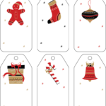 Free Christmas Gift Tag Templates Editable Printable