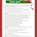 Free Christmas Trivia Game Lil Luna