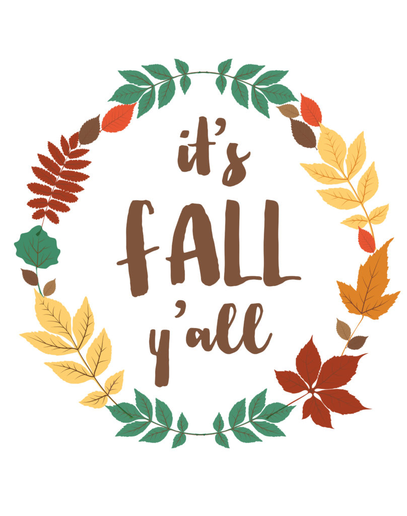 Free Fall Printables