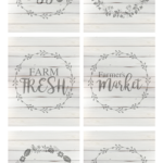 Free Farmhouse Style Printables The Shabby Creek Cottage