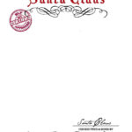 Free From Santa Letter With Santa Signature You Can Save As A PDF And