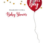 FREE It s A Boy Baby Shower Invitation Templates FREE Printable Baby