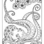 Free Printable Abstract Coloring Pages For Adults