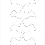 Free Printable Bat Template DIY Halloween Decorations Pjs And Paint