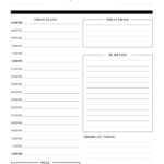 Free Printable Blank Daily Planner Template In PDF