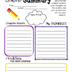 Free Printable Chapter Summary Template Download Free Printable Gallery