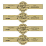 Free Printable Cigar Band Soap Label Template Printable Label