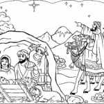 Free Printable Nativity Coloring Pages For Kids