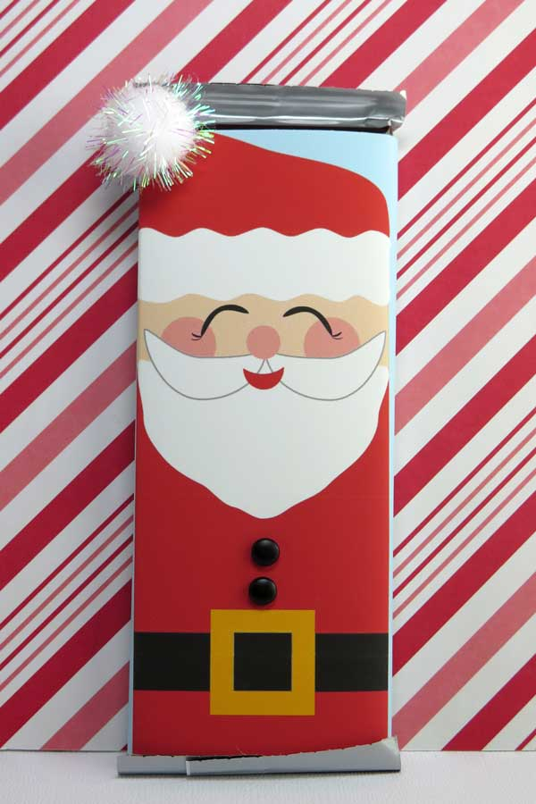 Free Printable Santa Candy Bar Wrappers Scraplifters