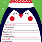 Free Printable Secret Santa Questionnaire High Resolution Printable