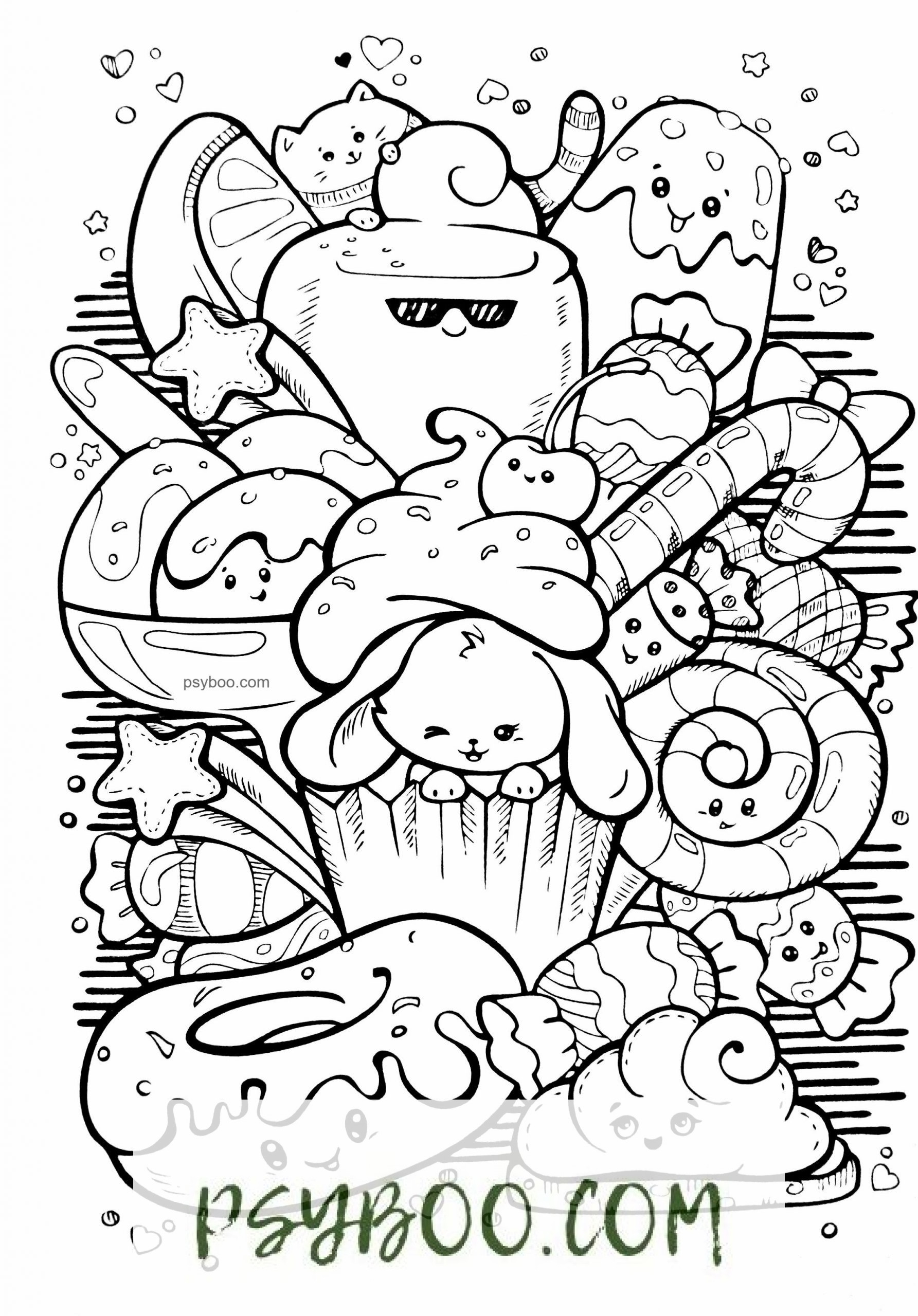 Free Printable Tasty Food Pictures Of Doodle Art For All Ages Doodling