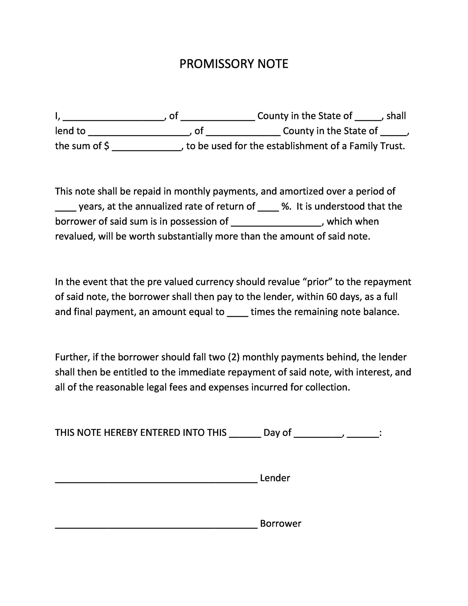 Free Promissory Note Template Ontario PRINTABLE TEMPLATES