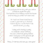 Goodbye Letter From The Elf On A Shelf Elf Goodbye Letter Elf