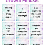 Growth Mindset Poster Free Printables The Artisan Life