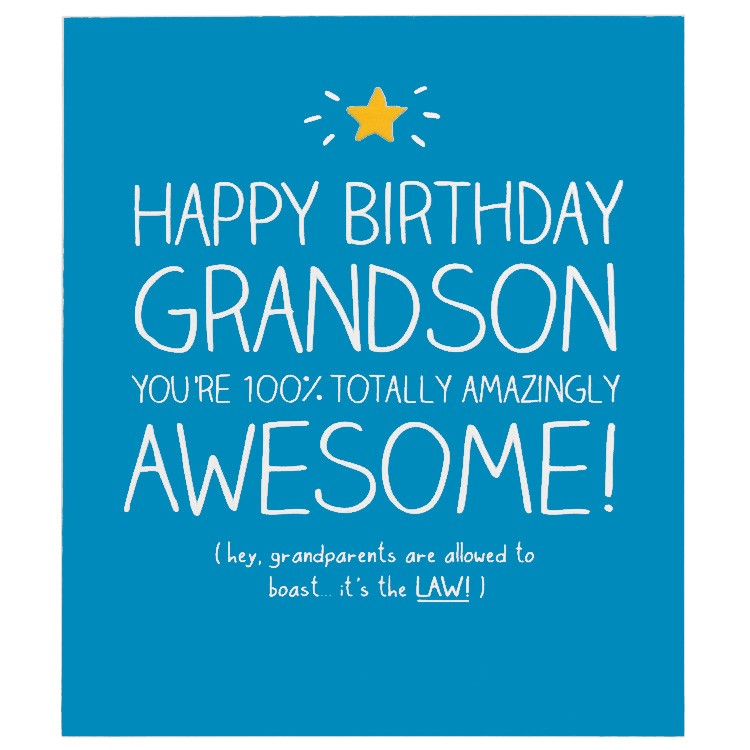 Happy Birthday Grandson Quotes QuotesGram