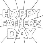 Happy Father s Day Coloring Pages Free Printables Paper Trail Design