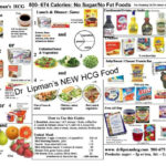 HCG FOODS Hcg Diet Meal Plan Hcg Diet Plan 800 Calorie Hcg Diet