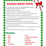 Holiday Movie Trivia with Answers Christmas Trivia Christmas
