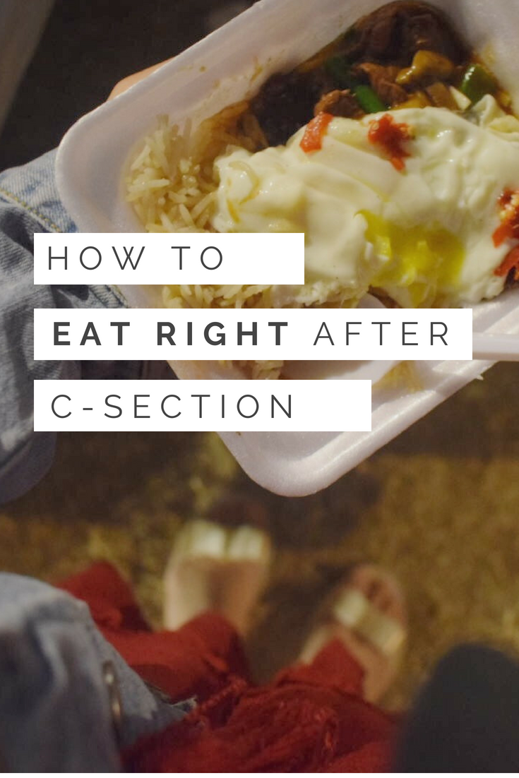 How To EAT RIGHT After Having A CESAREAN Post Baby Diet Post C