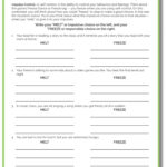 Impulse Control Printable Melt Or Freeze Impulse Control Activities