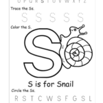 Letter S Worksheets Printable Activity Shelter