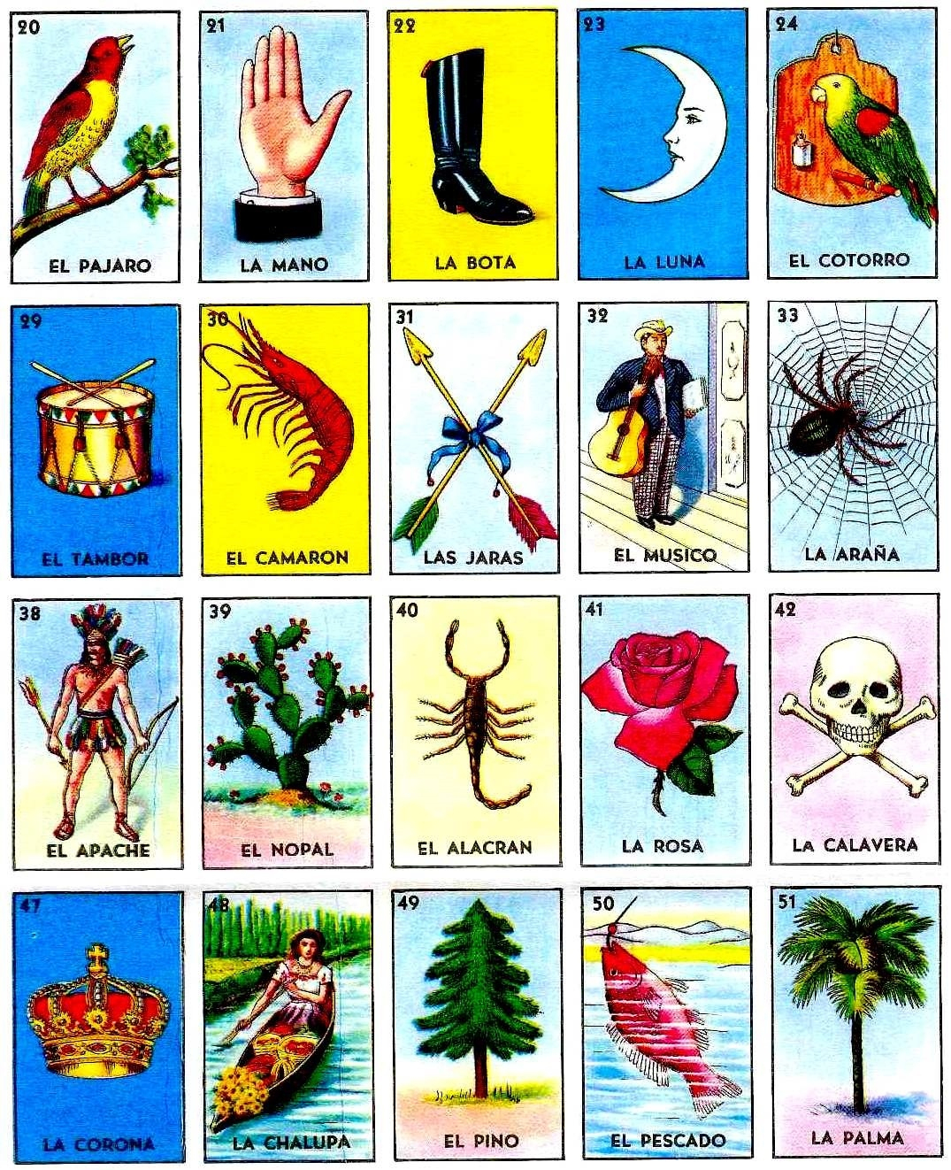 Loteria Printable Cards Free Free Printable