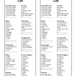 Low Carb Food List Printable That Are Sweet Pierce Blog