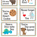 Lunch Notes For Kids Free Printable Lunchbox Notes