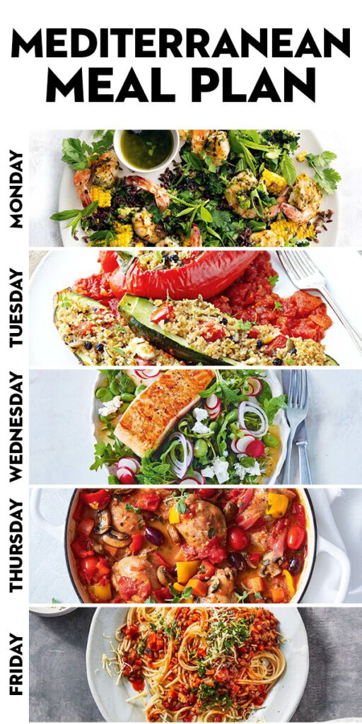 Mediterranean Diet 7 day Meal Plan Meal Planning Meals  - Mediterranean Diet 7 Day Meal Plan Australia
