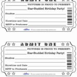 Movie Tickets Template