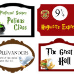 My Cotton Creations Family Life Harry Potter Party Free Printables