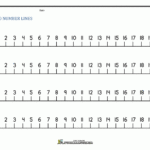 Number Line 0 To 20