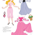 Paper Dolls Princess Aurora Fan Art Google Search Princess Paper
