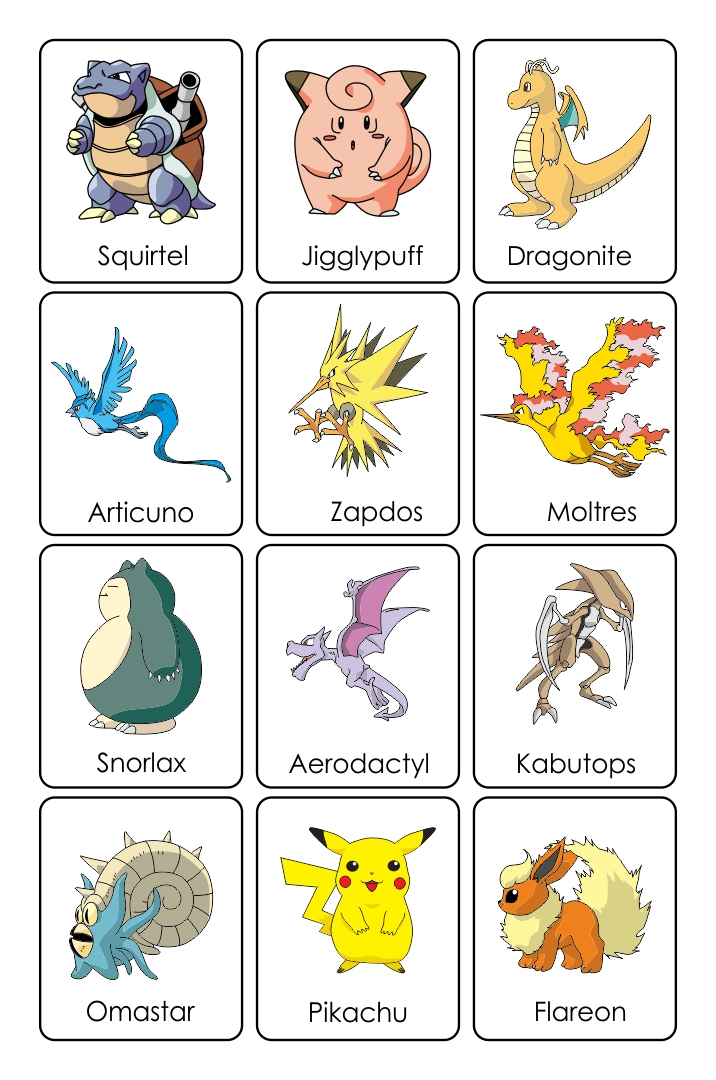 Pokemon Cards To Printable Free PRINTABLE TEMPLATES