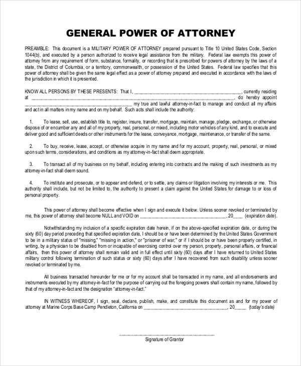Power Of Attorney Forms Free Printable That Are Gutsy Derrick Website