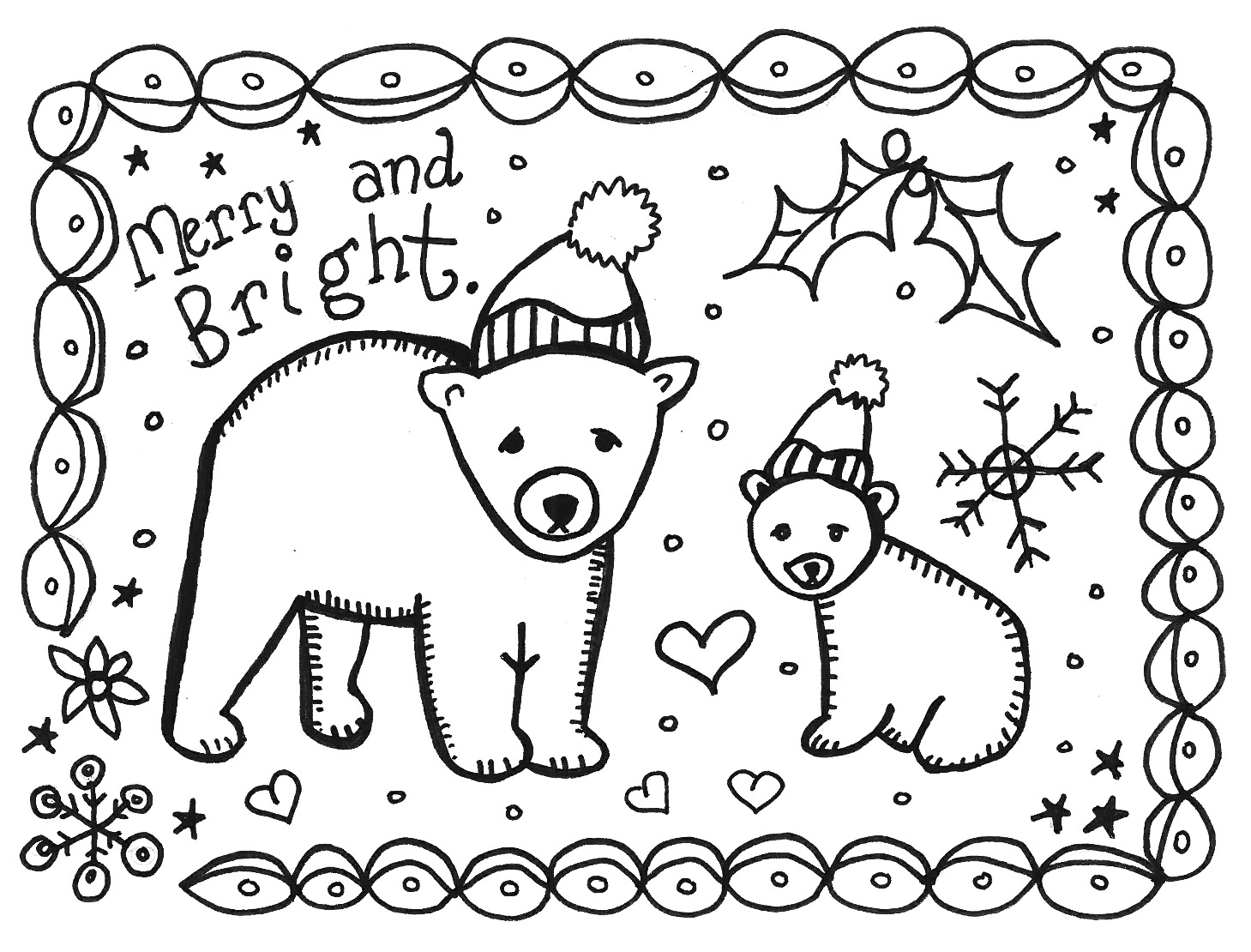 Print And Color This Card To Give Marcia Beckett