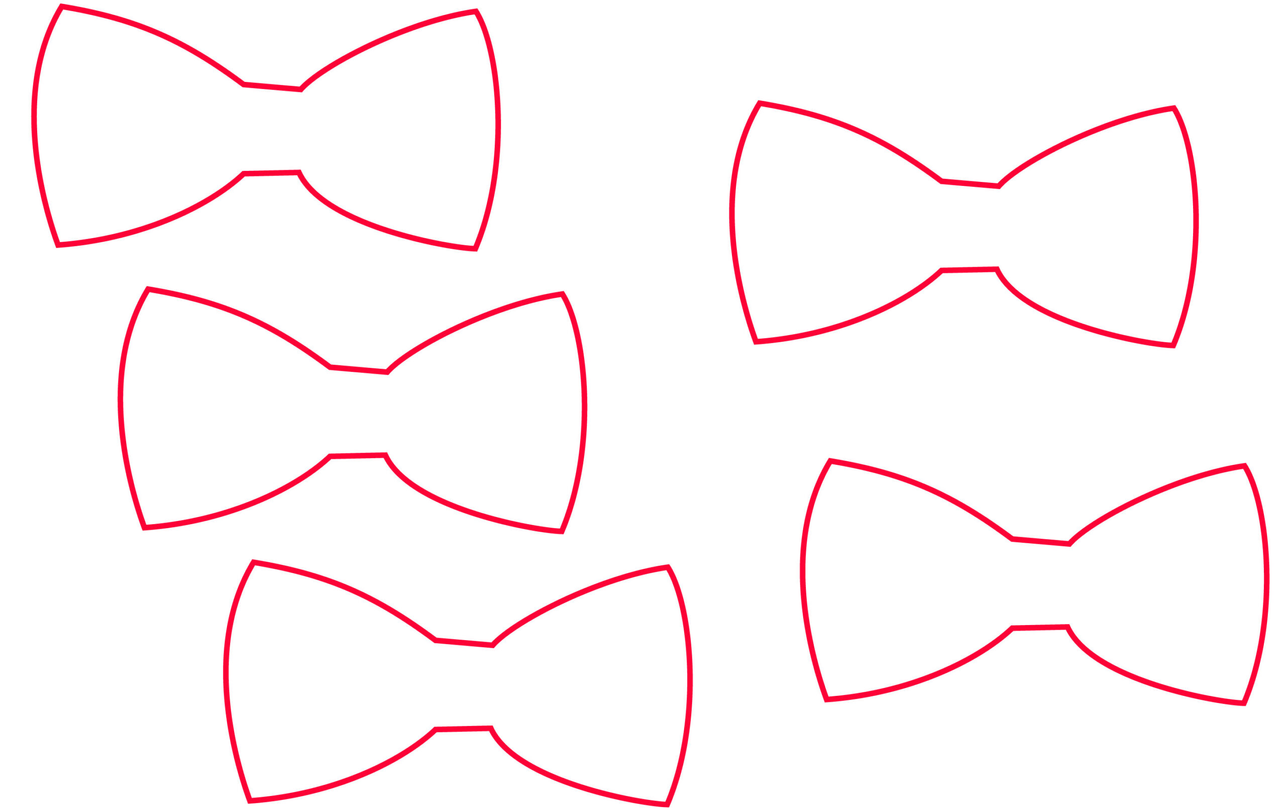 Printable Bow Tie ClipArt Best