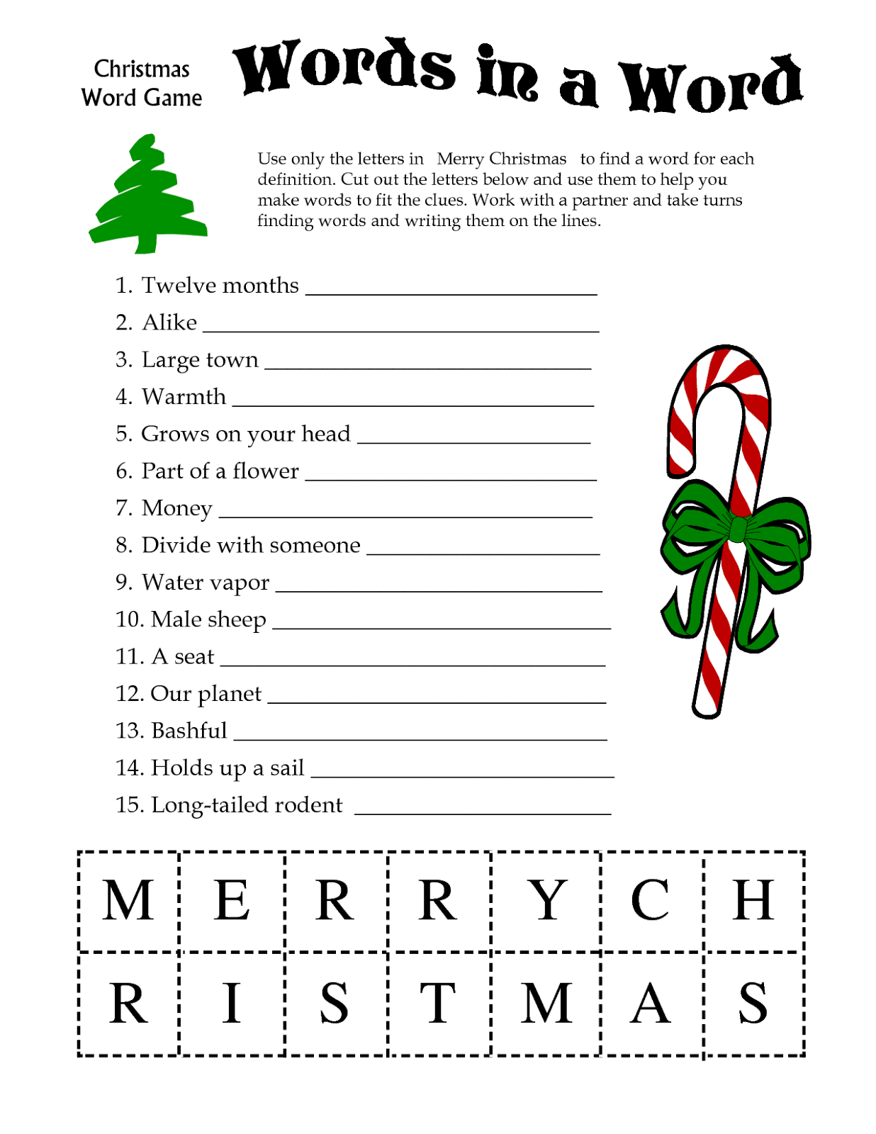 Printable Christmas Games HD Wallpapers Blog