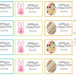 Printable Easter Name Tags With Images Easter Tags Happy Easter