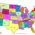 Printable US Maps With States Outlines Of America United States