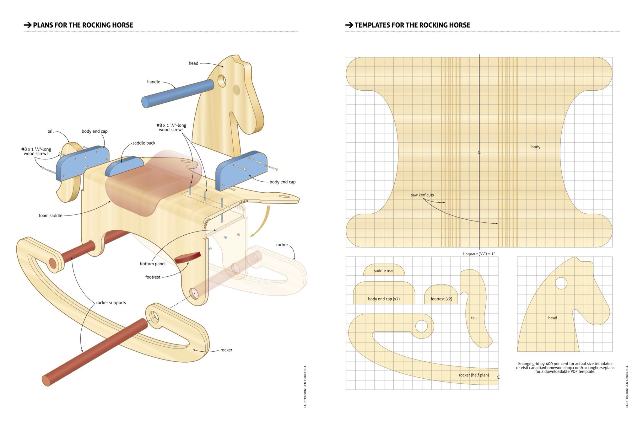 Rocking Horse From Plywood Wooden Rocking Horse Rocking Horse 