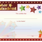 Star Student Certificate FREE Printable Download