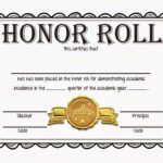 Steve s Classroom New Freebie Honor Roll Certificates Gold Silver