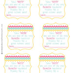 Teacher Gift Idea Free Printable Teacher Appreciation Skip To My Lou