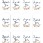 Thank You Gift Tags Blooming Homestead Free Printable Favor Tags