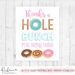 Thanks A Hole Bunch Free Printable Printable Form Templates And Letter