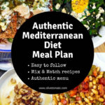 The Authentic Mediterranean Diet Meal Plan And Menu Olive Tomato - Mediterranean Meal Plan Recipes